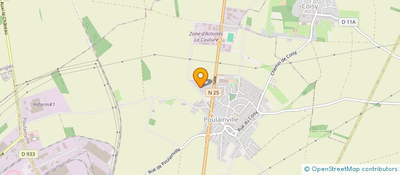 localisation de l'entreprise MADAME SABINE MARSILLE  POULAINVILLE