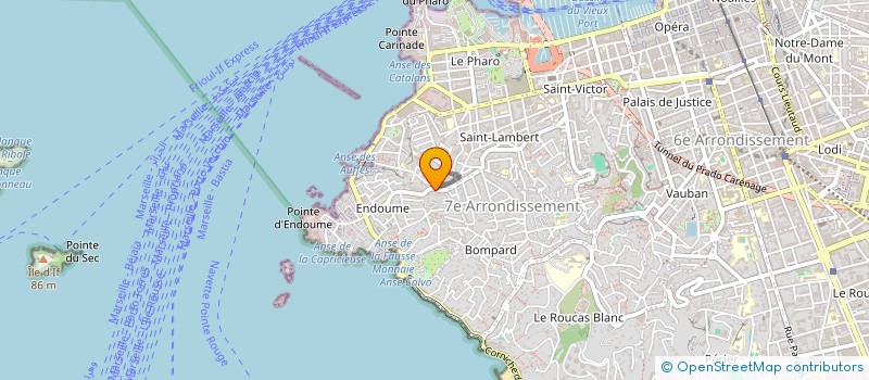 localisation de l'entreprise MADAME SABINE MARTIN à MARSEILLE
