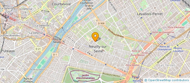 localisation de l'entreprise MADAME SABINE MASSE à NEUILLY-SUR-SEINE