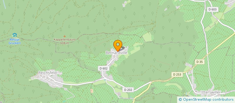 localisation de l'entreprise MADAME SABINE MAURER  BERNARDVILLE