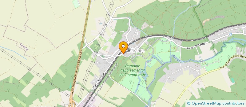 localisation de l'entreprise MADAME SABINE MENIN  CHAMARANDE