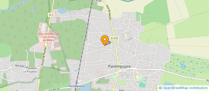 localisation de l'entreprise MADAME SABINE MERILLON  ESCOURCE