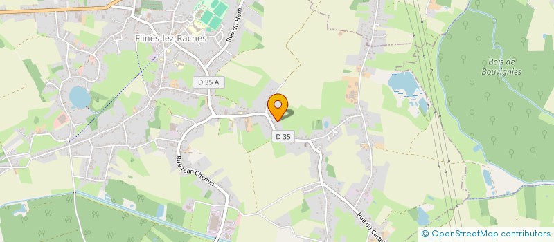 localisation de l'entreprise MADAME SABINE MICHIELS  FLINES-LEZ-RACHES