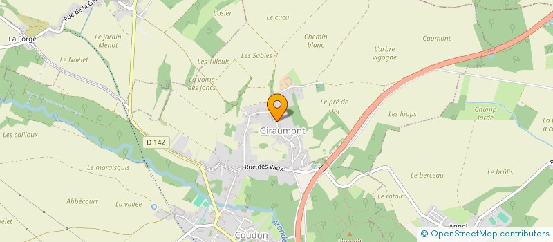 localisation de l'entreprise MADAME SABINE MINKUS  GIRAUMONT