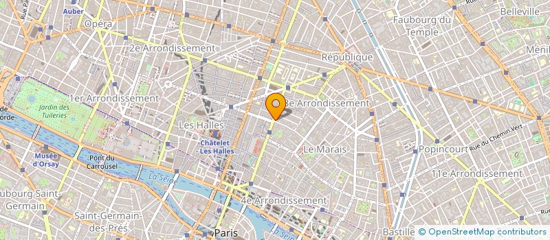 localisation de l'entreprise MADAME SABINE MIT  PARIS