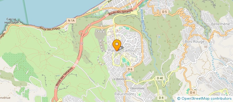 localisation de l'entreprise MADAME SABINE MOLBERT  SAINT-PAUL