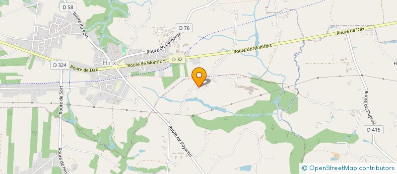 localisation de l'entreprise MADAME SABINE MORLAES  SORT-EN-CHALOSSE