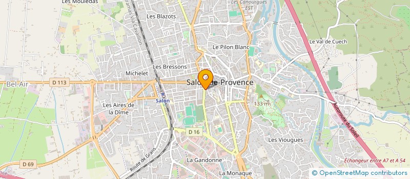 localisation de l'entreprise MADAME SABINE MURIEL DEWITTE à SALON-DE-PROVENCE