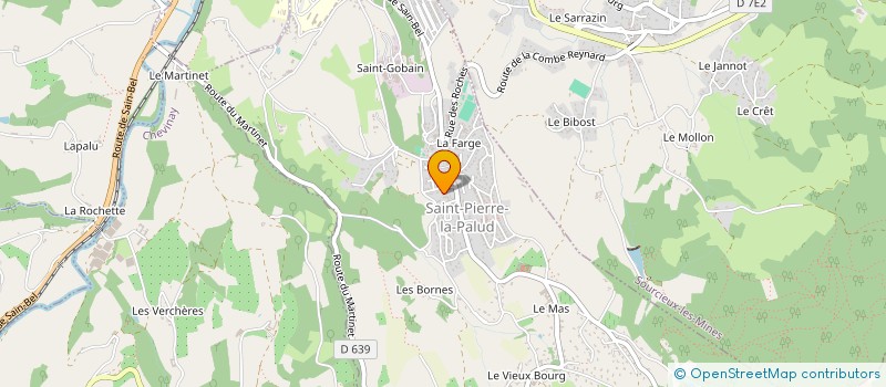 localisation de l'entreprise MADAME SABINE NAVARRO  SAINT-PIERRE-LA-PALUD