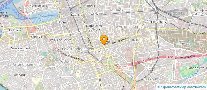 localisation de l'entreprise MADAME SABINE NELEM à MARSEILLE