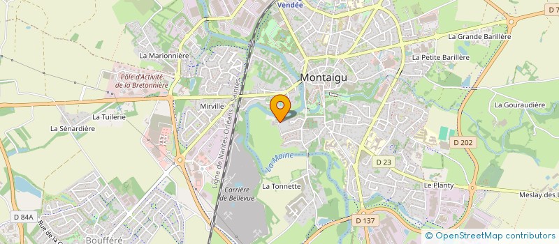 localisation de l'entreprise MADAME SABINE NGONO ATANGANA à MONTAIGU-VENDEE