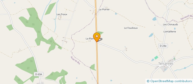 localisation de l'entreprise MADAME SABINE NICOLAZO DE BARMON à TERSANNES
