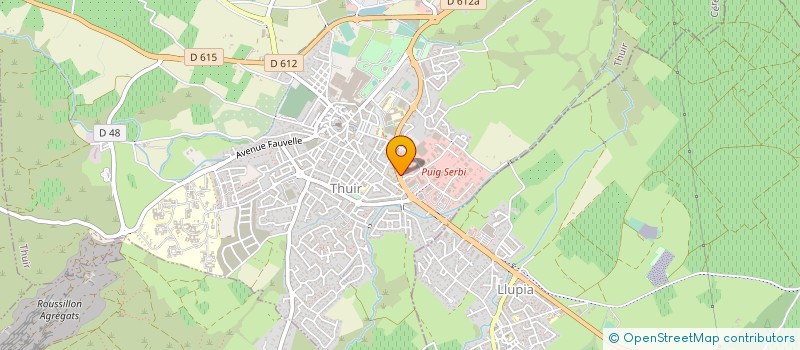 localisation de l'entreprise MADAME SABINE NISSEN  THUIR