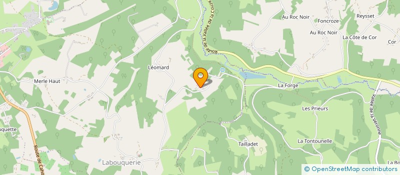 localisation de l'entreprise MADAME SABINE NISSLE à BEAUMONTOIS EN PERIGORD
