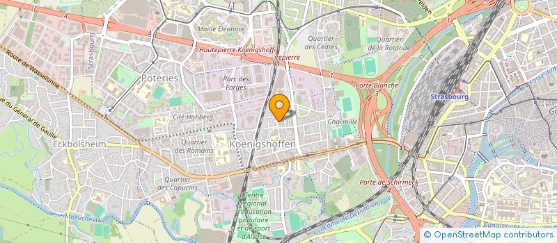 localisation de l'entreprise MADAME SABINE NKOLO à STRASBOURG