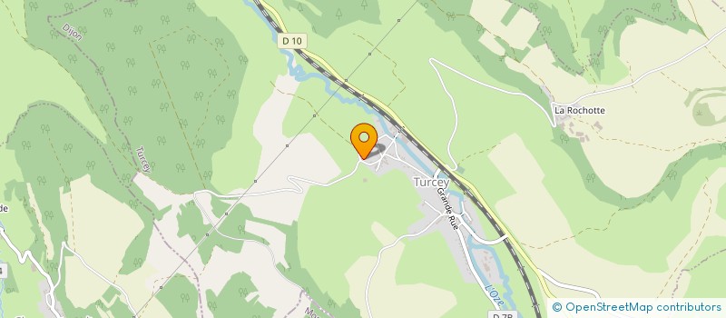 localisation de l'entreprise MADAME SABINE ODEN  TURCEY