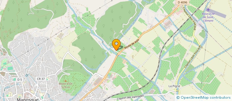 localisation de l'entreprise MADAME SABINE ODJIN à MANOSQUE