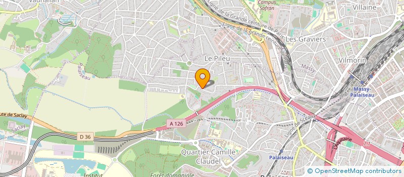 localisation de l'entreprise MADAME SABINE OPPETIT à PALAISEAU