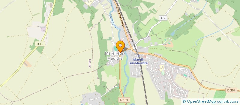 localisation de l'entreprise MADAME SABINE OROFINO  MAREIL-SUR-MAULDRE