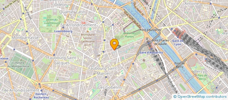 localisation de l'entreprise MADAME SABINE ORTOLLAND  PARIS