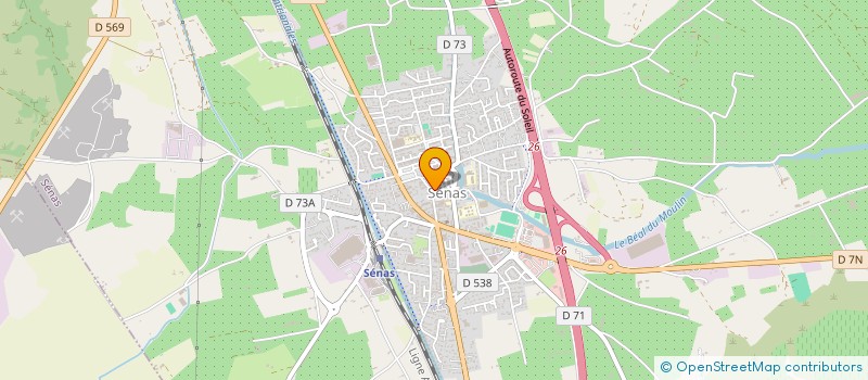 localisation de l'entreprise MADAME SABINE PASCALIS  SENAS
