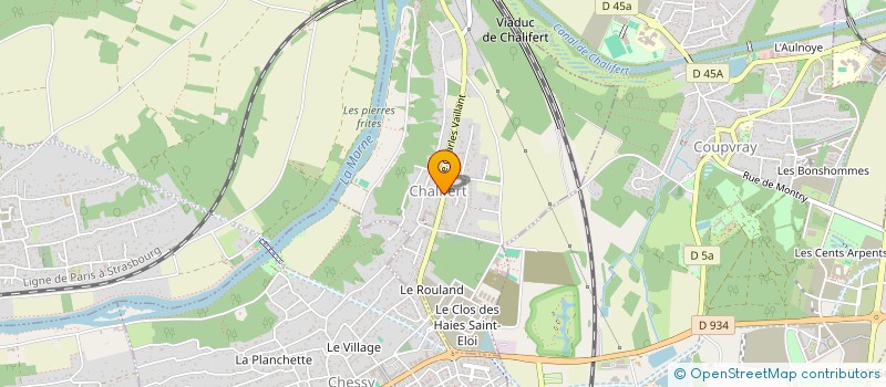 localisation de l'entreprise MADAME SABINE PEDRERO à CHALIFERT