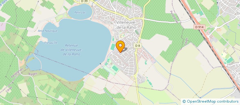 localisation de l'entreprise MADAME SABINE PELISSIER à VILLENEUVE-DE-LA-RAHO
