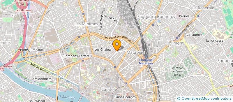 localisation de l'entreprise MADAME SABINE PETIT à TOULOUSE