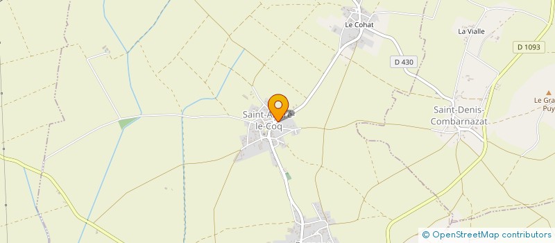 localisation de l'entreprise MADAME SABINE PETOTON  SAINT-ANDRE-LE-COQ