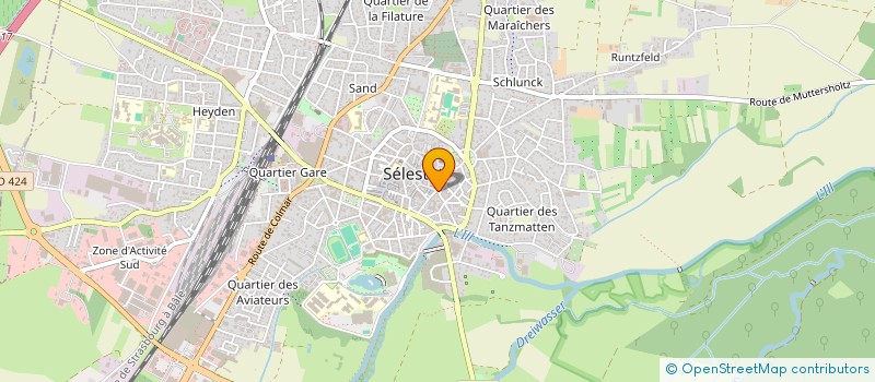 localisation de l'entreprise MADAME SABINE PFIHL à SELESTAT