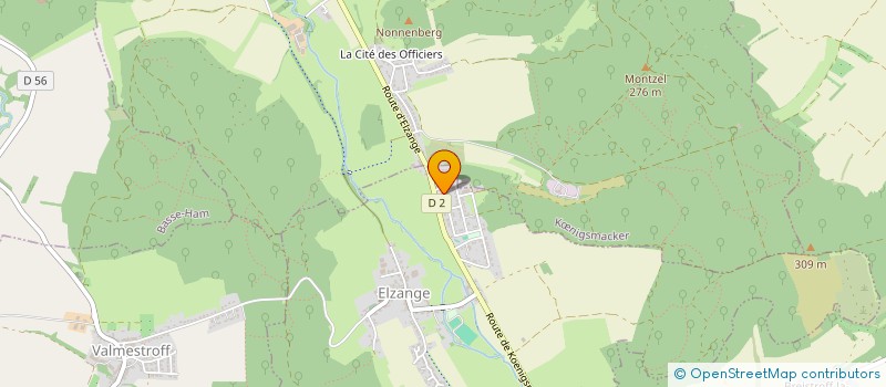 localisation de l'entreprise MADAME SABINE PFISTER  ELZANGE