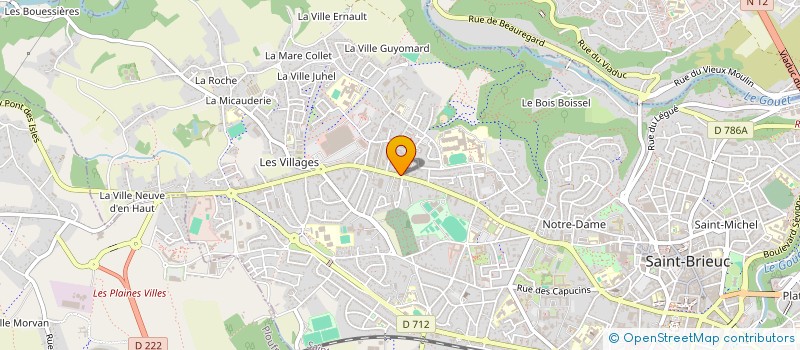 localisation de l'entreprise MADAME SABINE PIERSZCHALA à SAINT-BRIEUC