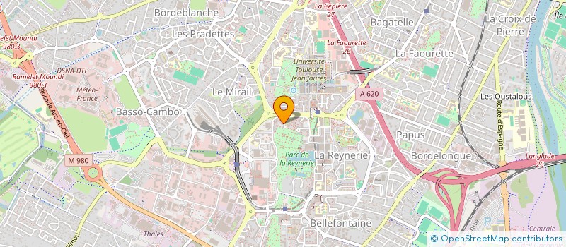 localisation de l'entreprise MADAME SABINE PLANTIE à TOULOUSE