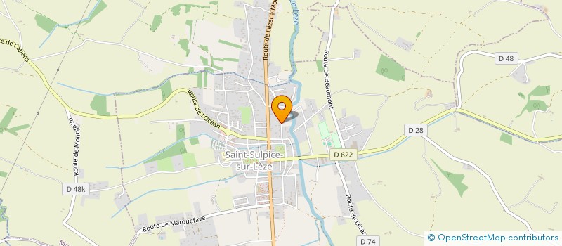 localisation de l'entreprise MADAME SABINE PLANTIE  SAINT-SULPICE-SUR-LEZE