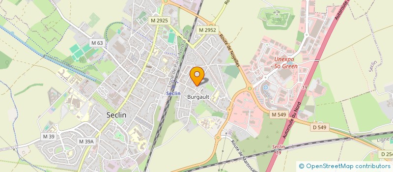 localisation de l'entreprise MADAME SABINE PRECHEUR  SECLIN