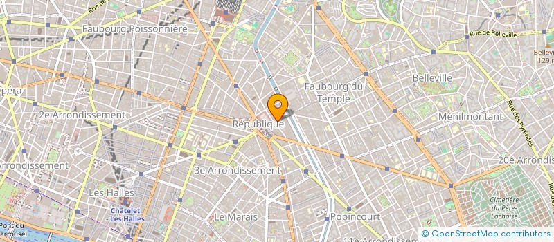 localisation de l'entreprise MADAME SABINE PROKHORIS  PARIS