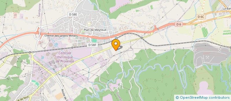 localisation de l'entreprise MADAME SABINE PRUDENT  MEYREUIL