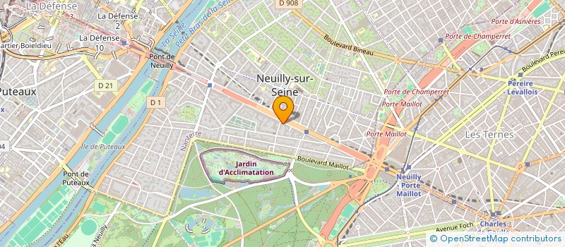 localisation de l'entreprise MADAME SABINE PUISSET à NEUILLY-SUR-SEINE