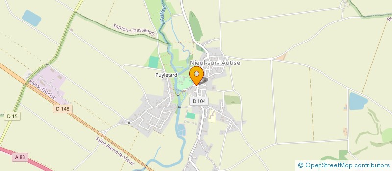 localisation de l'entreprise MADAME SABINE QUEHEN à RIVES-D'AUTISE