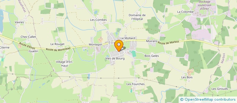 localisation de l'entreprise MADAME SABINE QUEYREL  MARSONNAS