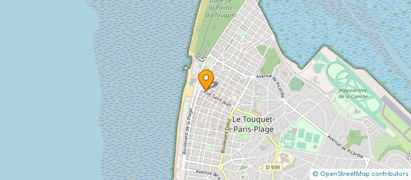 localisation de l'entreprise MADAME SABINE RADOLA à LE TOUQUET-PARIS-PLAGE