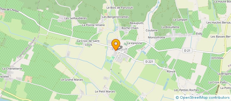 localisation de l'entreprise MADAME SABINE RAFFAULT  CRISSAY-SUR-MANSE