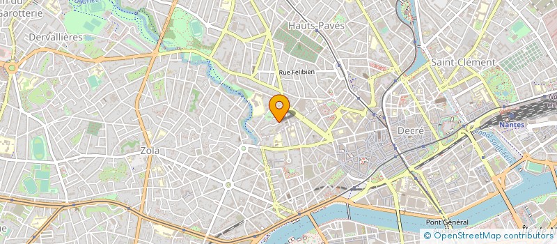 localisation de l'entreprise MADAME SABINE RAINARD à NANTES