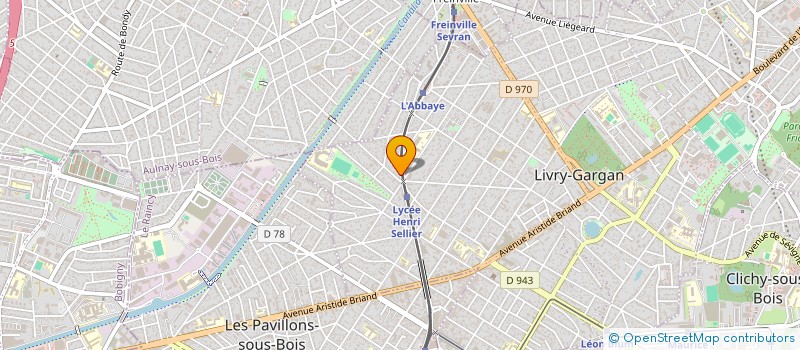 localisation de l'entreprise MADAME SABINE RAK  LIVRY-GARGAN