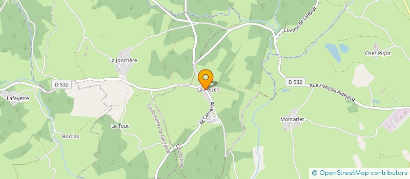 localisation de l'entreprise MADAME SABINE REMBADO  GOUTTIERES