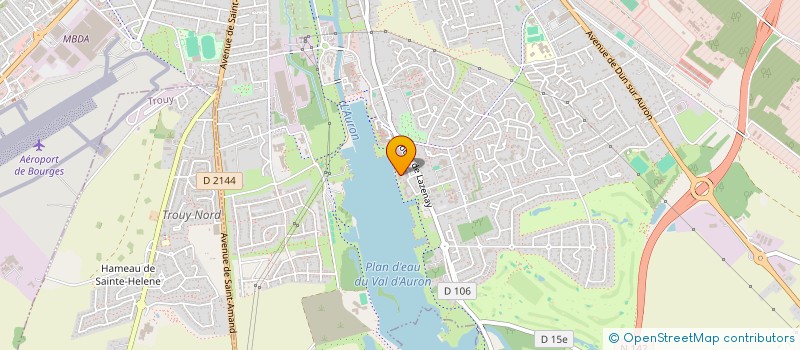 localisation de l'entreprise MADAME SABINE RICHARD  BOURGES