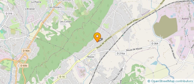 localisation de l'entreprise MADAME SABINE RICHARD  SAINT-PRIVAT-DES-VIEUX