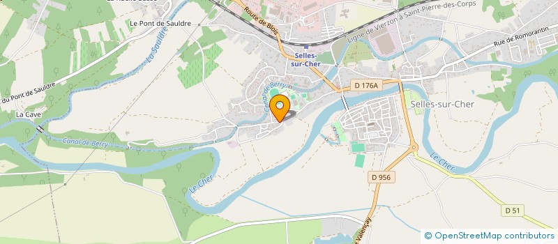 localisation de l'entreprise MADAME SABINE RICONO  SELLES-SUR-CHER