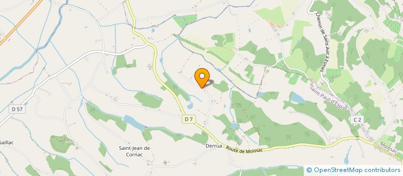 localisation de l'entreprise MADAME SABINE RIGAL  SAINT PAUL D'ESPIS