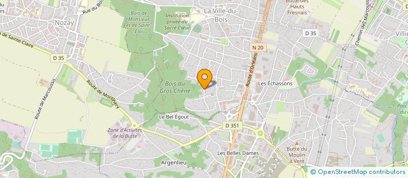 localisation de l'entreprise MADAME SABINE RIMSKY à LA VILLE-DU-BOIS
